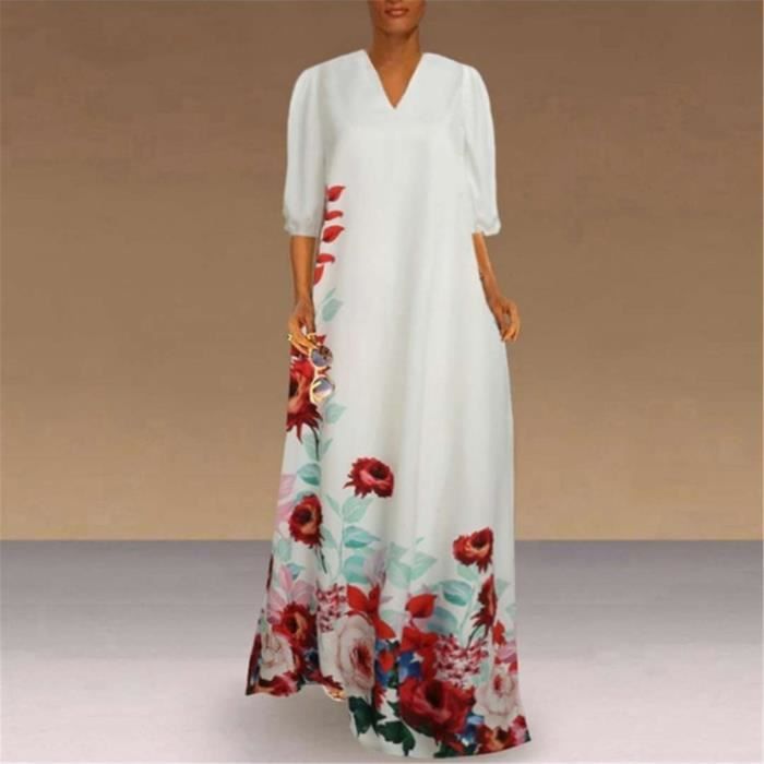 robe longue style caftan