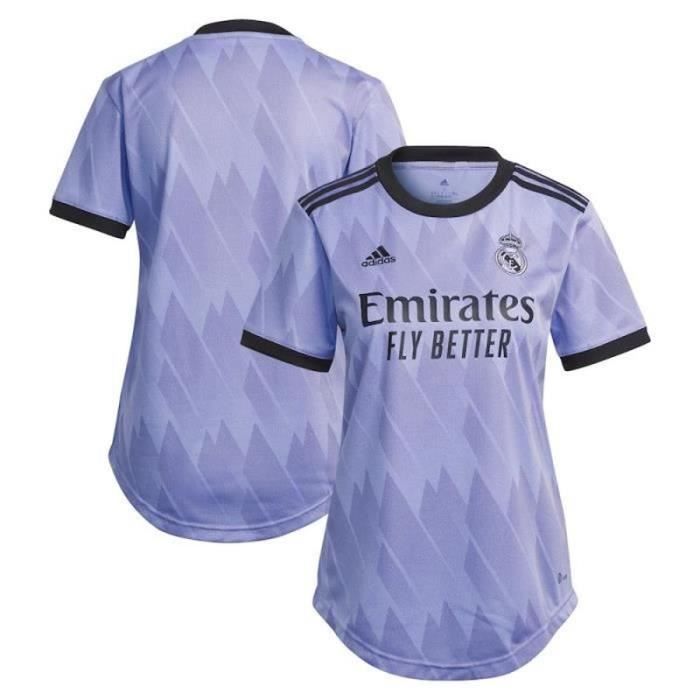 Maillot de Foot Maillot REAL MADRIDx Exterieur Survetement de Foot Femme Adult 22 23 Saison Cdiscount Sport