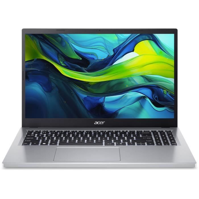 PC Portable ACER Aspire AG15-32P-33L3 – Windows 11 – 156 FHD -Intel Core 3 N355 -Intel UHD Graphics -RAM 8Go -512Go SSD -AZERTY