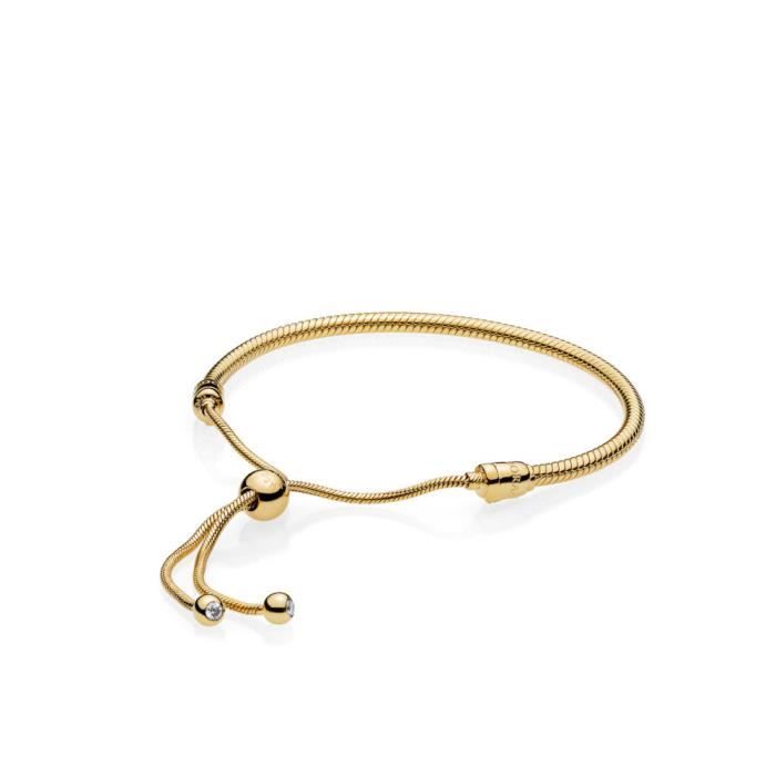 PANDORA BRACELET COULISSANT MOMENTS EN PANDORA SHINE 560719 19