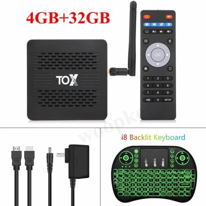 Boîtier Smart TV et Wifi Amlogic S905X4 RNCYN 4GB32GB 4K Dolby Cdiscount TV Son Photo