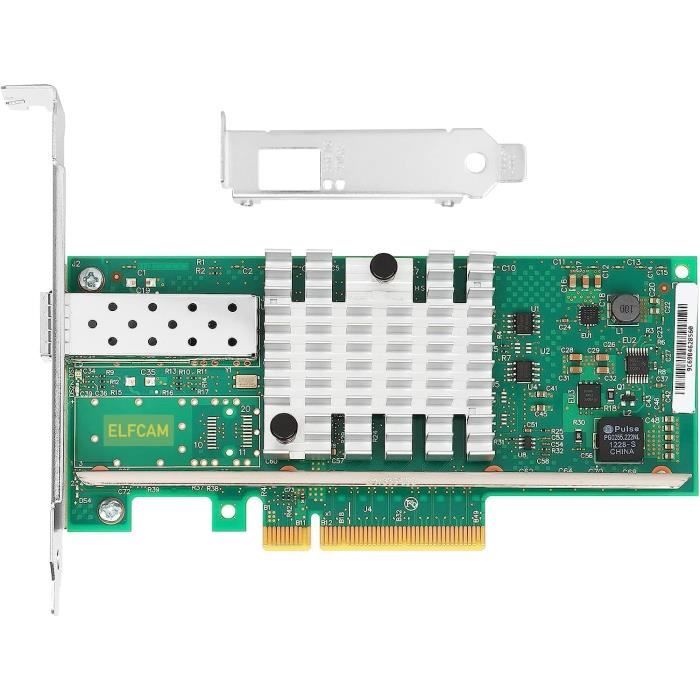 Carte Réseau Ethernet - GOTOTOP - 8139D - 10/100 Mbps - PCI 32 bits