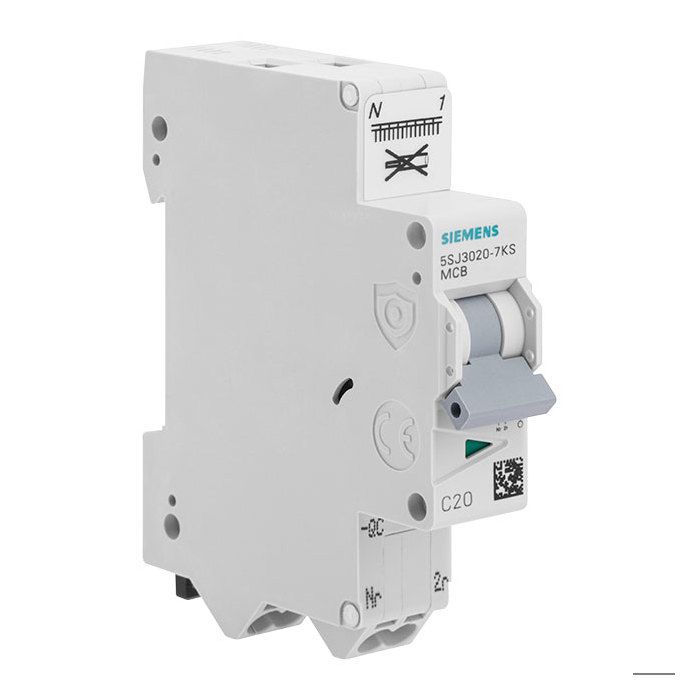 Disjoncteur Auto P+N - vue 3