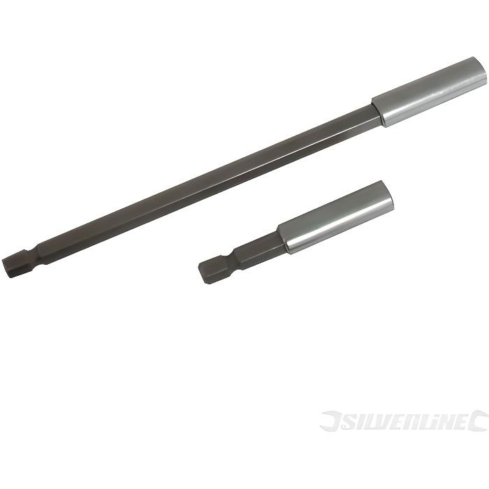 Lot de 2 porte embouts SILVERLINE 60150 mm