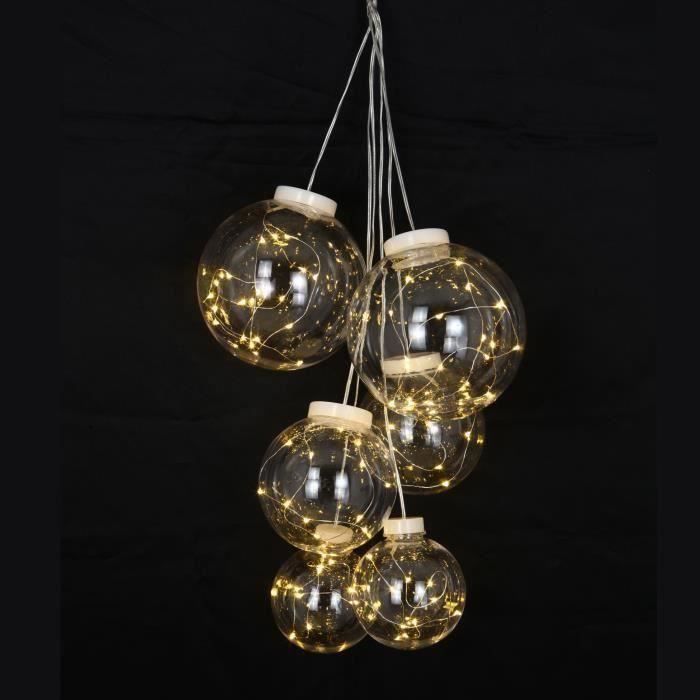 CheapGuirlande Grappe de boule fil de cuivre Cdiscount Maison