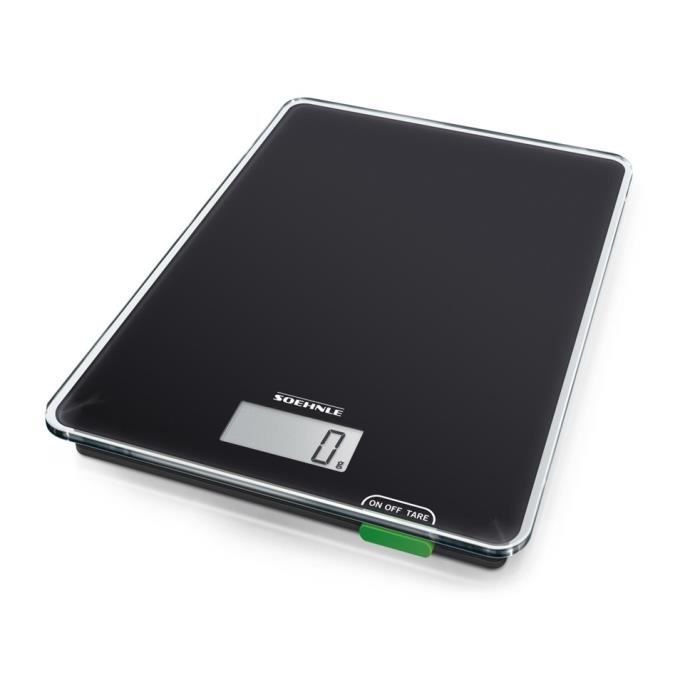 Balance de cuisine électronique SOEHNLE Compact 100 - 61500 - 5kg/1g - LCD 12 mm