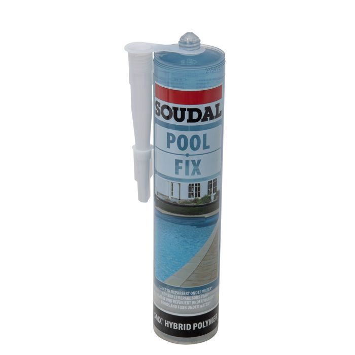 Mastic Colle Special Piscine 290 Ml Pool Fix Translucide 132196 Soudal Achat Vente Joint D Etancheite Mastic Colle Special Piscine Cdiscount