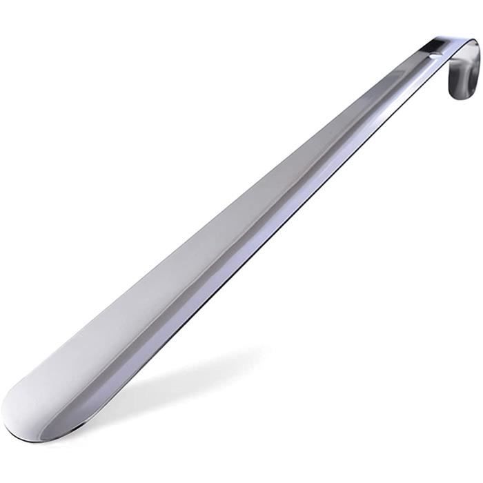 Chausse-pied Long En Acier Inoxydable Anawakia - Pour Personnes âgées Ou Dos Fragile - Manche Courbé