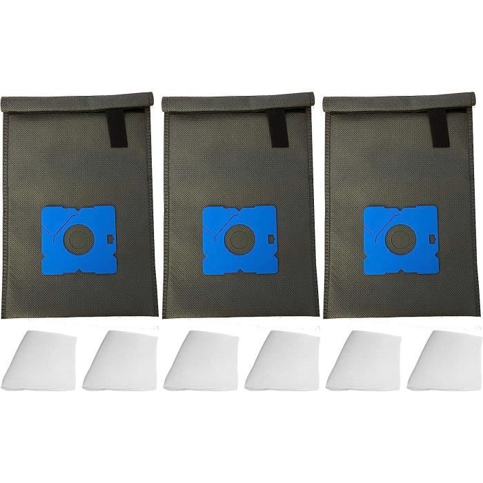 Lot De 5 Sacs Aspirateur FIF NTS 20/30/3000 | Filtration Multi-couches | Compatibles Marque Blanc