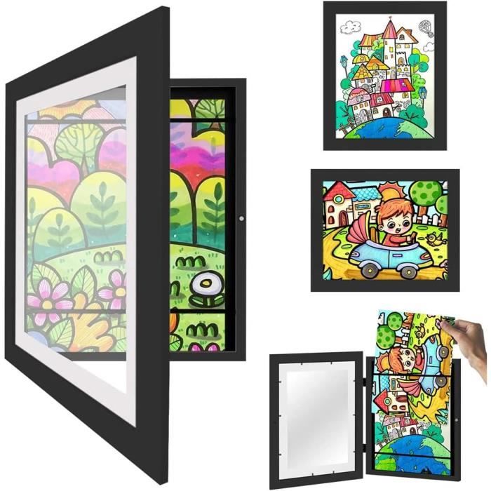 Cadre Photo d'art pour Enfants Cadre Dessin Enfant à Changer Cadre