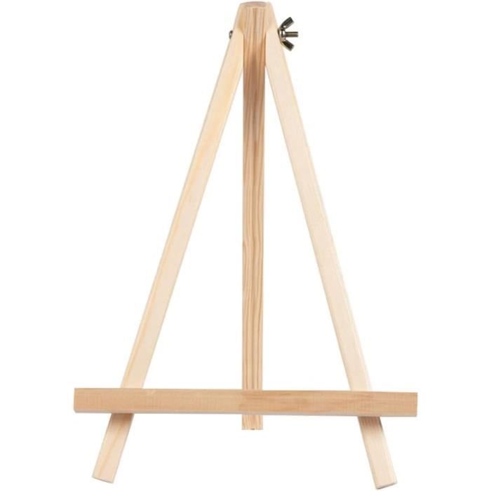 Dropfree 12PCS Chevalets En Bois Pour Peinture - Support Tabletop Pour Artistes Adultes Et Étudiants