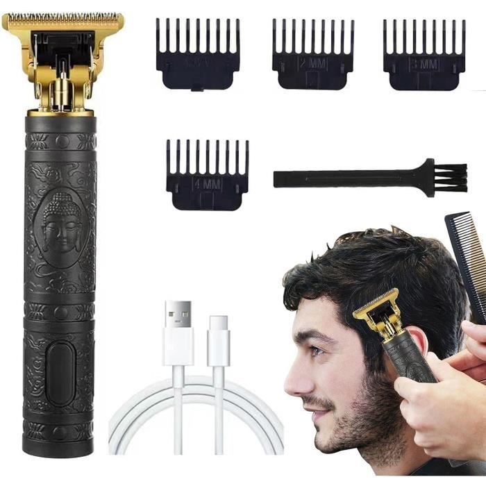 Tondeuse à Cheveux Et Barbe Mao Direkt - 4 Têtes (0.3 à 1.2 Mm), Design élégant - Neuf