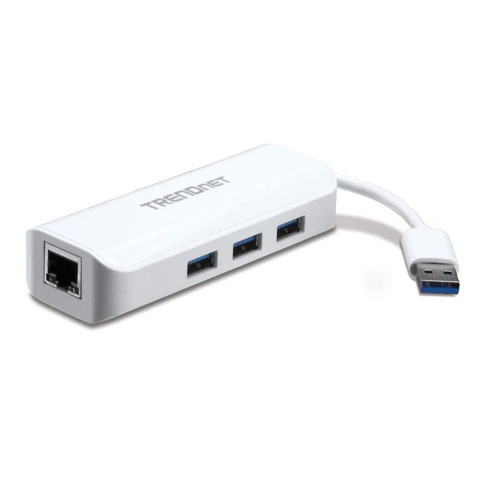 TRENDnet adaptateur USB3.0 vers Gigabit + hub