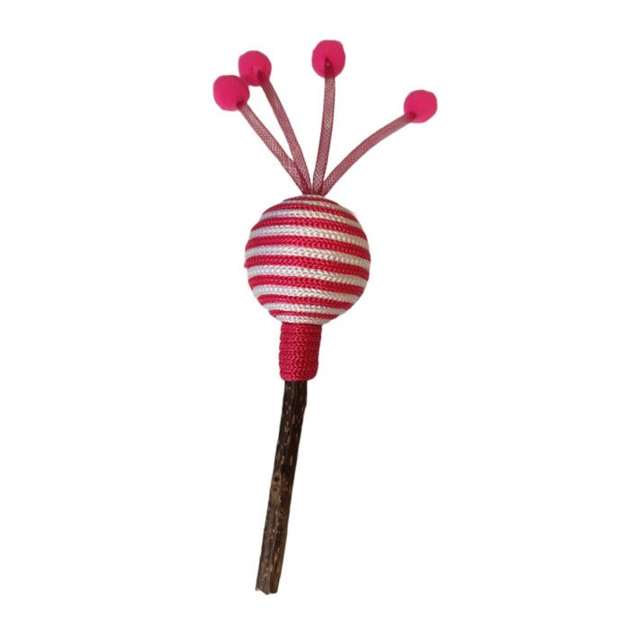 Comparer les prix de Jouet pour chat - TRIXIE - hochet avec matatabi - rose - favorise l'hygiène dentaire