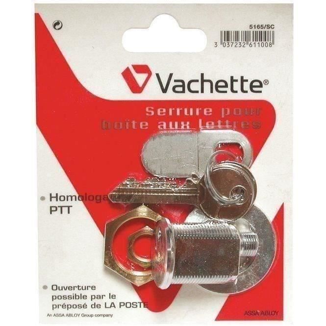 Serrure boîte aux lettres - VACHETTE - Barillet-batteuse universel à  goupilles - Homologuée PTT - Cdiscount Bricolage