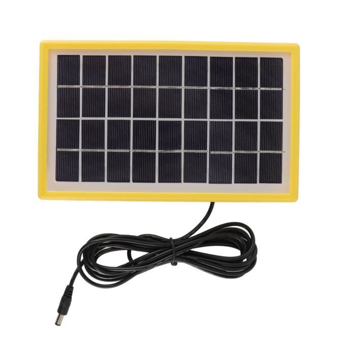 Panneau Solaire 1W 5,5V - Silicium Monocristallin - Compact (118x63 Mm) - Pour Pompes à Eau, Lampes, Petits Projets - 1