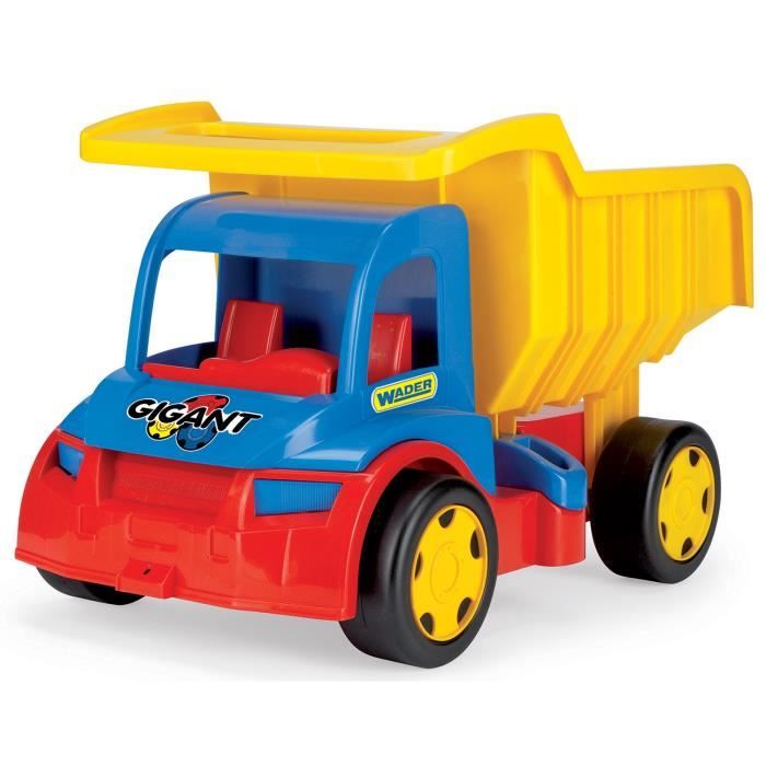 Camion benne - WADER - 65000 - 55 cm - Capacité de charge 150 kg - Pour enfants 12 mois et plus