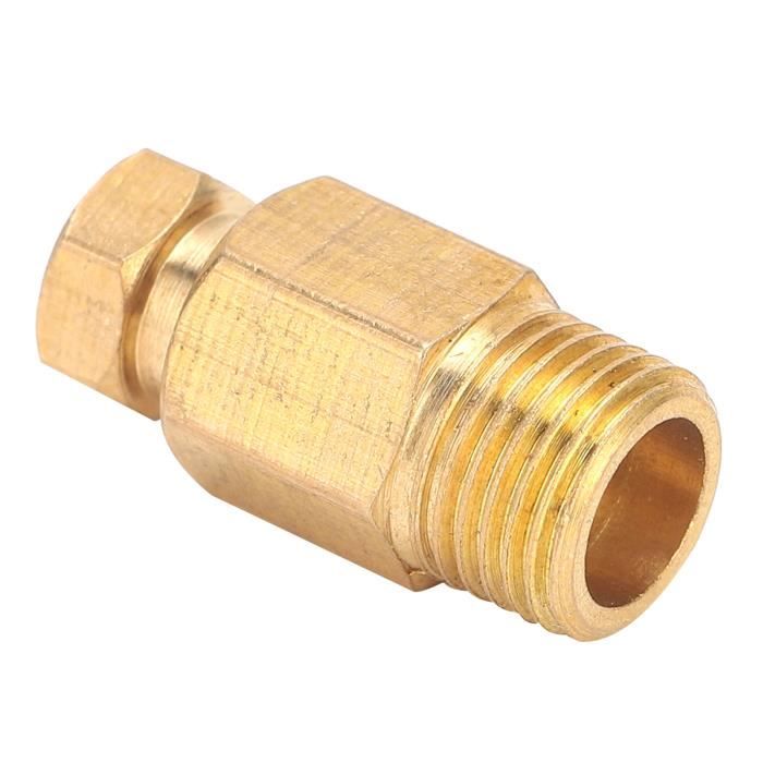 Adaptateur de connecteur de coupleur de raccord de tuyau en laiton, filetage métrique femelle à mâle M14 M16, 5 pièces (Color : M14 F to M16 M Adaptateur de connecteur de coupleur de raccord de tuyau en laiton, filetage métrique femelle à mâle M14 M16, 5 pièces (Color : M14 F to M16 M