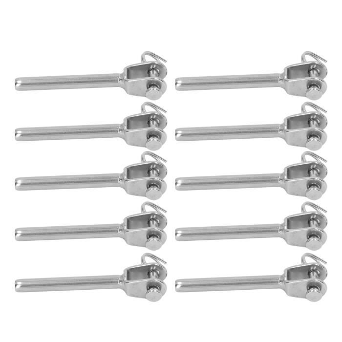 YOSOO Cable Railing End Fitting 10 Pcs Jaw Swage End Fitting 316 Acier ...