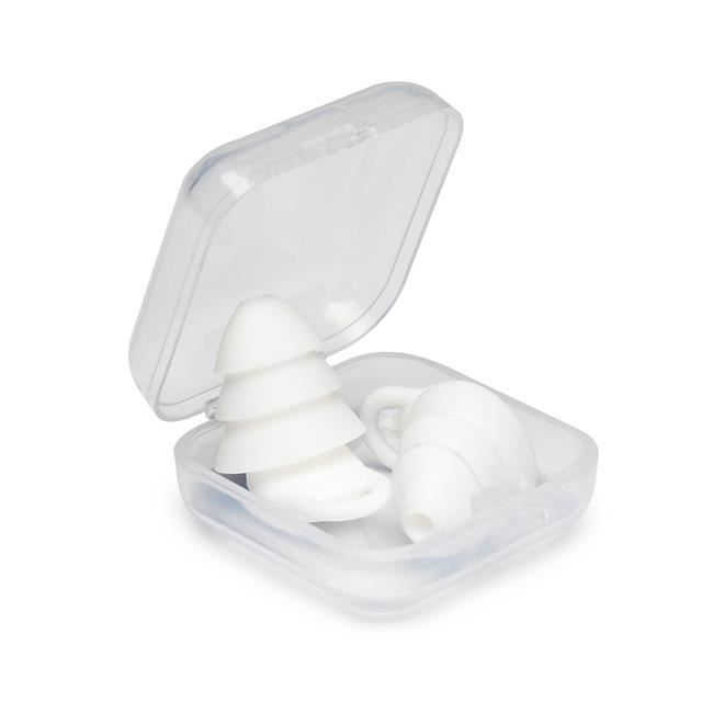 Bouchons D'oreilles En Silicone Souple - 3 Paires De Tailles (S, M, L) + Boîtier De Rangement - Pour Sommeil, étude, Travail, Natation - Anti-bruit Confortable