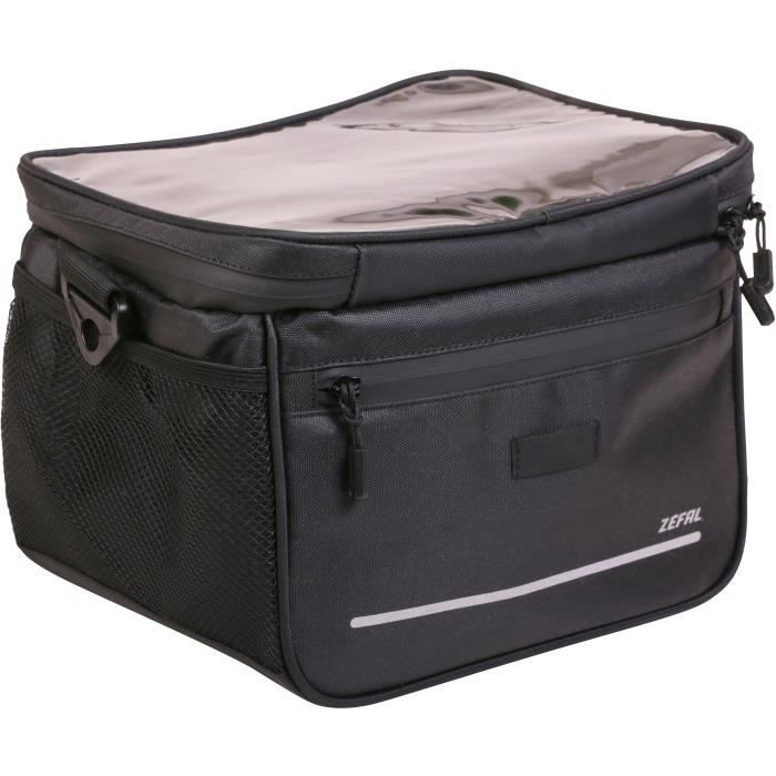 Sacoche de guidon ZEFAL Handlebar Bag 7L - Noir - Pour vélo loisir et déplacements domicile-travail