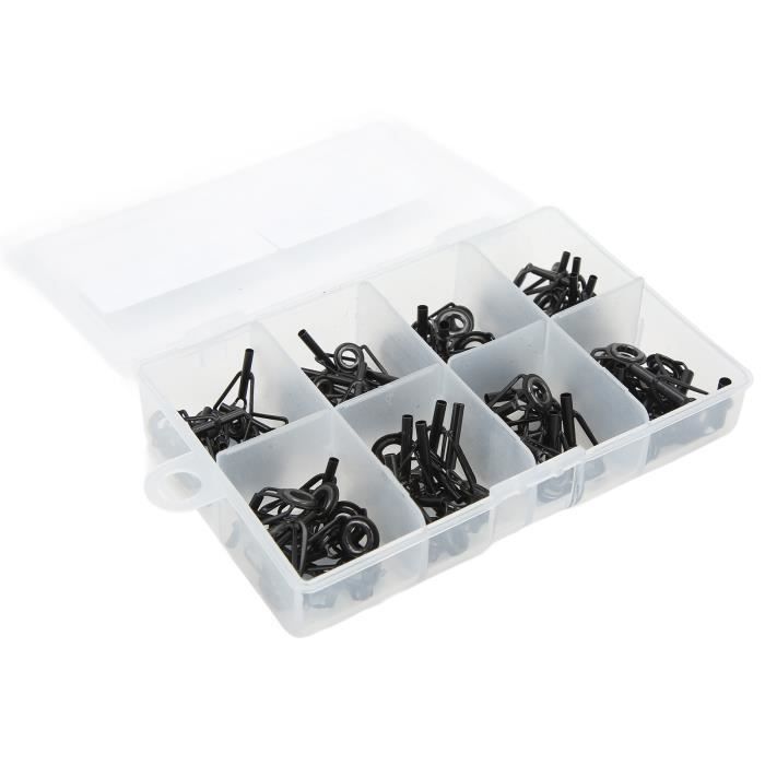 Kit Réparation Canne à Pêche Carbone 32 En 1 - Tiges, Résine, Outils Complets Pour Oeillets Cassés