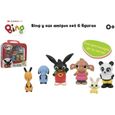 Bing - 6 figuritas pack, des principaux caractères de la série, recommandés pour les enfants de 1 à-1