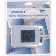 Thermostat électronique digital hebdomadaire - VOLTMAN - Simple à installer - Blanc-1