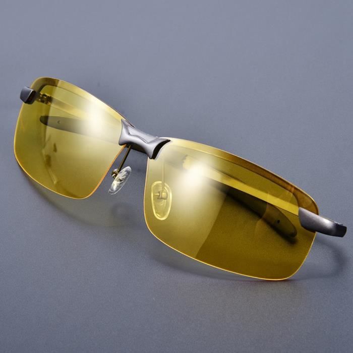 Lunettes Conduite de Nuit Polarisée – Lunette Vision Nocturne Conduite Anti  éblouissement, Lunette De Soleil Pilote Verre Jaune 389 - Achat / Vente  lunettes de soleil - Cdiscount