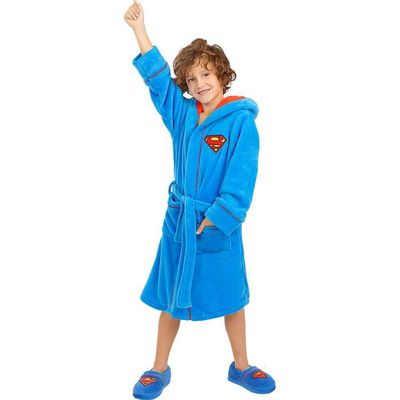 Peignoir Superman enfant Funidelia 119785 Deguisement Fille Garcon et accessoires Halloween carnaval et Noel Cdiscount Jeux Jouets