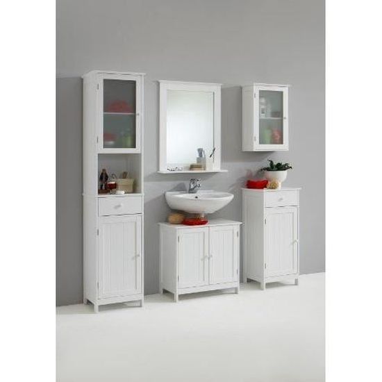 Fmd 905 002 Stockholm 2 Element De Salle De Bain 1 Porte 1 Tiroir 40 X 86 5 X 35 Cm Achat Vente Tiroir Vendu Seul Fmd 905 002 Stockholm 2 Ele Cdiscount