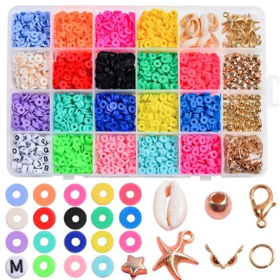Kit de Perles de Poney 5040pcs, Kit de Perles pour Enfants Petites