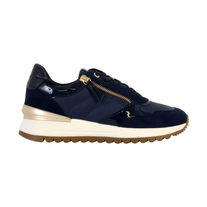 Baskets femme Geox Desya bleu marine Cdiscount Chaussures