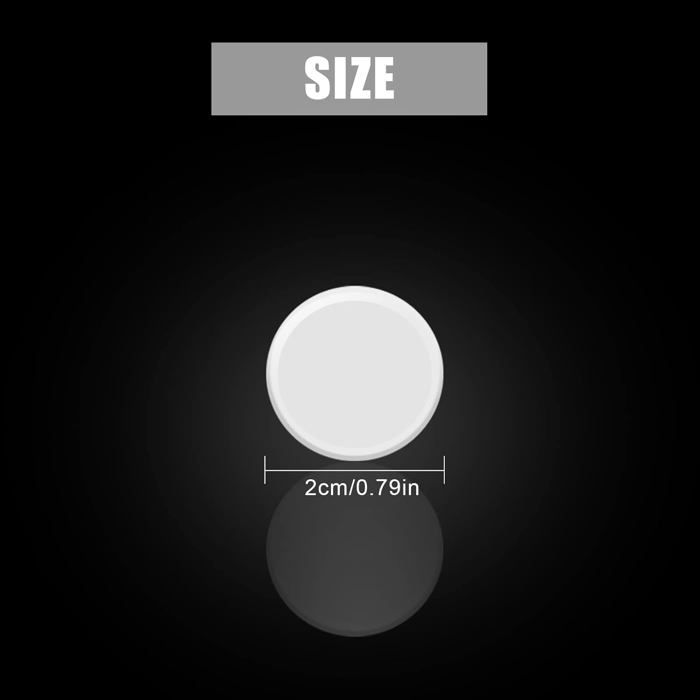 100 Pièces Patin Silicone Transparent, Tampon De Porte Autocollant