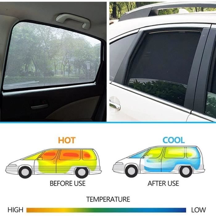 Acheter Rideaux pare-soleil pour pare-brise de voiture, Protection contre  les UV, blocage du refroidissement dans la voiture