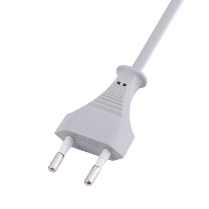 Chargeur adaptateur secteur prise ue pour Console Wii U, cordon d'alimentation Compatible avec télécommande Nintendo Wii U, chargeur mural 44 Chargeur adaptateur secteur prise ue pour Console Wii U, cordon d'alimentation Compatible avec télécommande Nintendo Wii U, chargeur mural 44