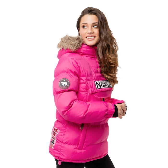 Doudoune femme framboise cheap