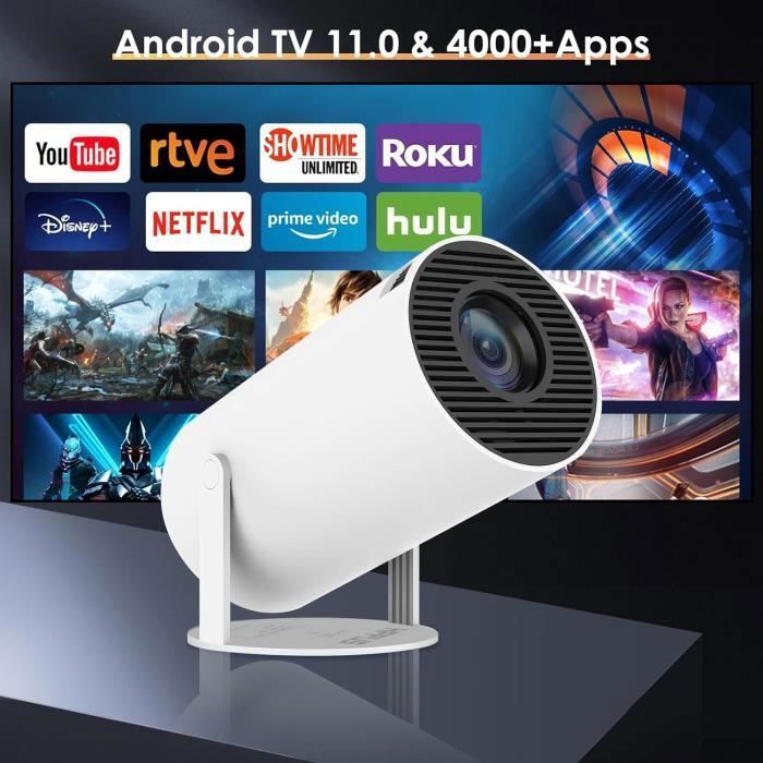 Mini Projecteur 4K Supportée, Videoprojecteur Portable WiFi 6 Mini Projecteur 4K Supportée, Videoprojecteur Portable WiFi 6