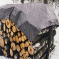 Bâche de protection pour bois grise ultra résistante - GT GARDEN - 260 g/m² - 2 x 8 mètres-2