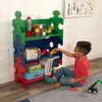 KidKraft - Bibliothèque en bois Puzzle Primaire pour Enfant avec 3 Étagères-2