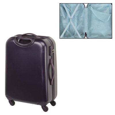 VISA DELSEY Valise ABS Caleo 4 roues 66cm Violet