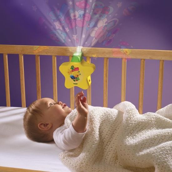 Tomy Toomies Veilleuse Etoile Enchantee Jaune Cdiscount Puericulture Eveil Bebe
