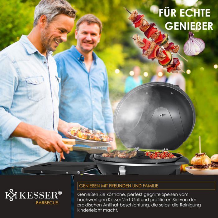KESSER Barbecue Elettrico Da Tavolo 2 In 1 Review: La Nostra Prova Completa Sul Campo