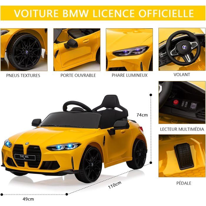 Voiture électrique pour enfant BMW - Voitures pour enfants