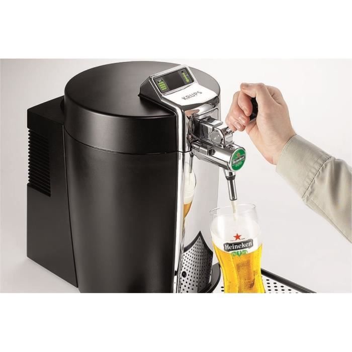 KRUPS Beertender Machine biere pression, Compatible fûts 5 L, Tempér