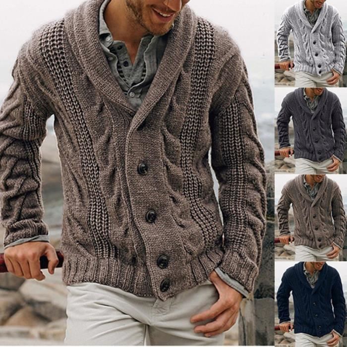 Gilet boutonné homme 2025