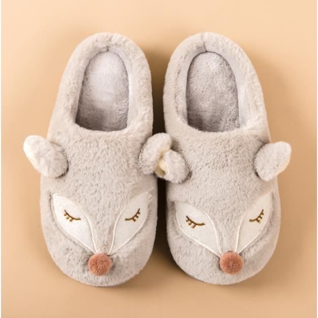 Pantoufle renard sale