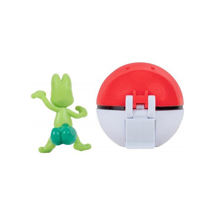 Pokémon Clip'n'Go Poké Ball Totodile & Diving Ball - Figurine 5 Cm Officielle