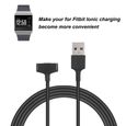 Chargeur Câble pour Fitbit Ionic, Câble de Charge USB Remplacement pour Fitbit Ionic-3