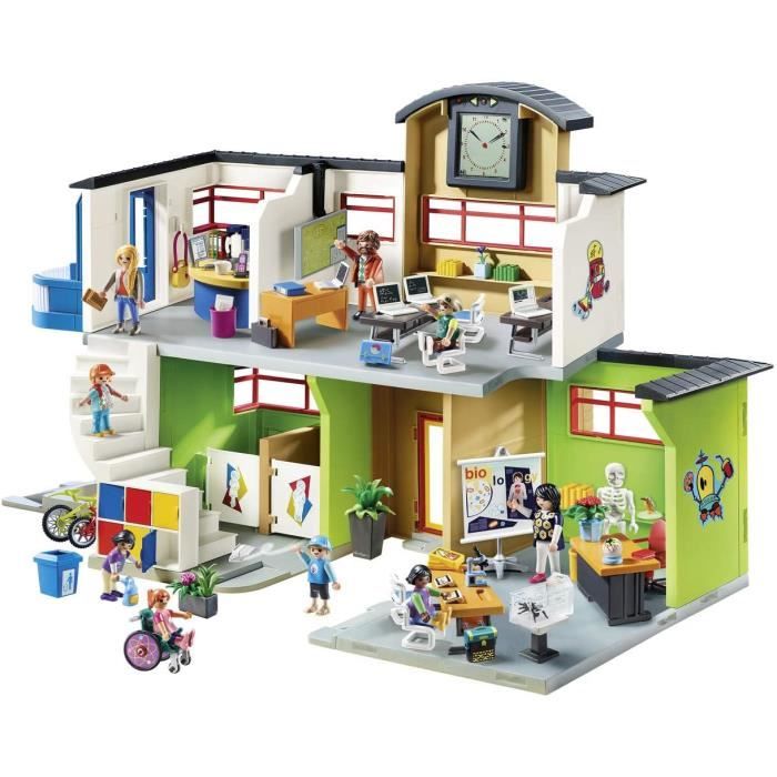 Playmobil City Life 9453 Grande École avec Installations, de à
